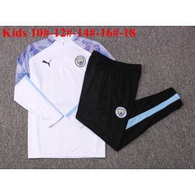 Manchester City 2020/2021 Dziecięcy Komplet Bluzy Treningowe M001